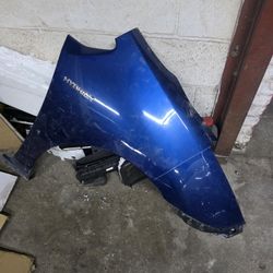 2004-2009 Toyota Prius passenger side front fender in blue