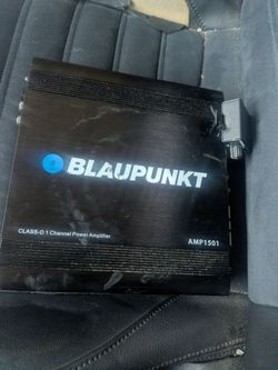 1 channel amp with bass knob