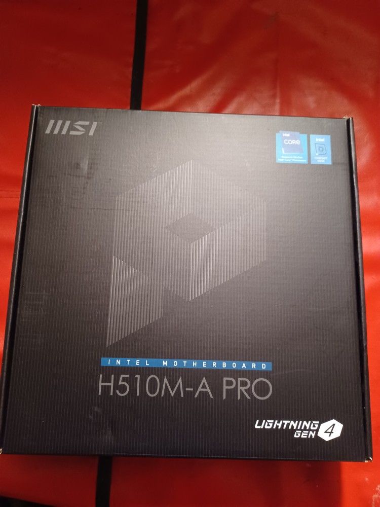 MSI H510M-A Pro Mainboard - For Intel 10th/11th Gen CPUs
