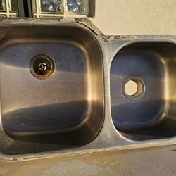 Stainless Steel Double Sink