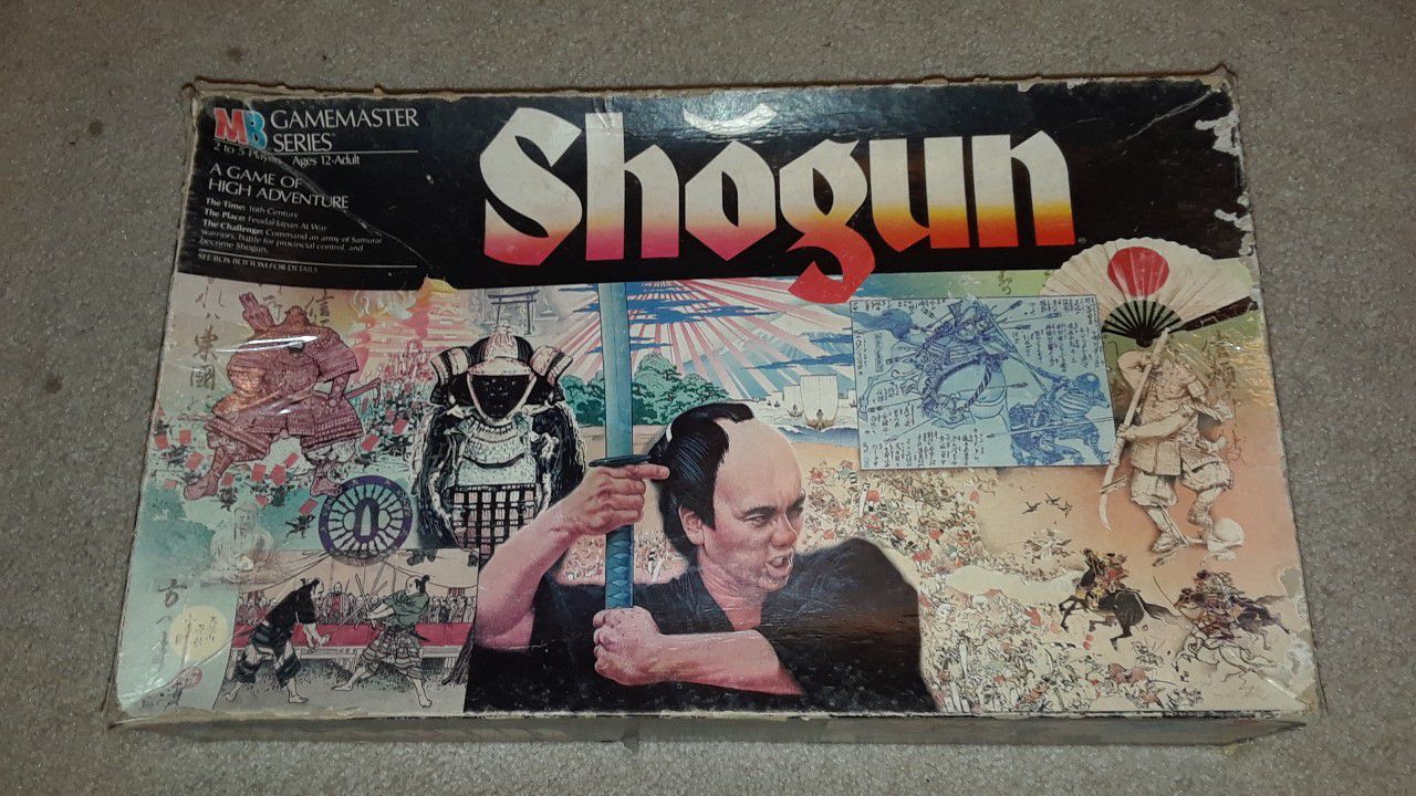 Shogun strategy board game complete