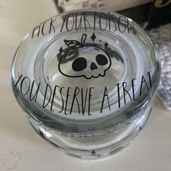 Halloween Treat Jar Handcrafted By NeedlessThings