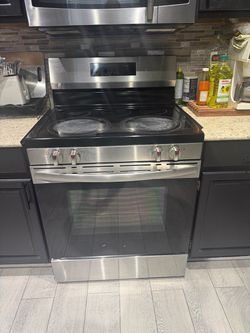 frigidaire stove electric glass top