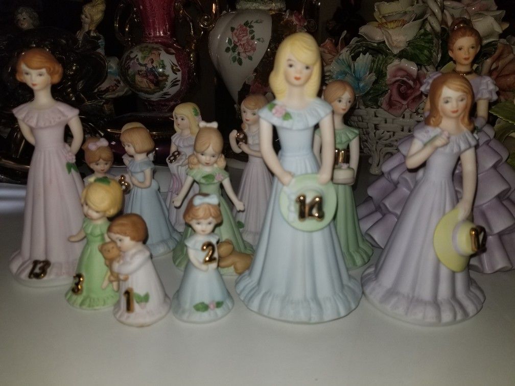 Hermosa colección de muñecas del 1 al 15