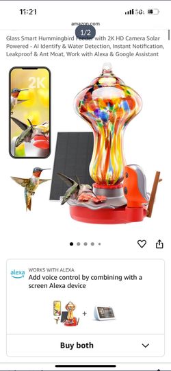 New Smart Hummingbird Feeder