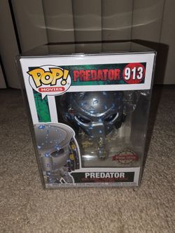 Funko Pop! Movies Predator 913 Pop! Vinyl Figure Gray/Blue Special Edition
w protector case