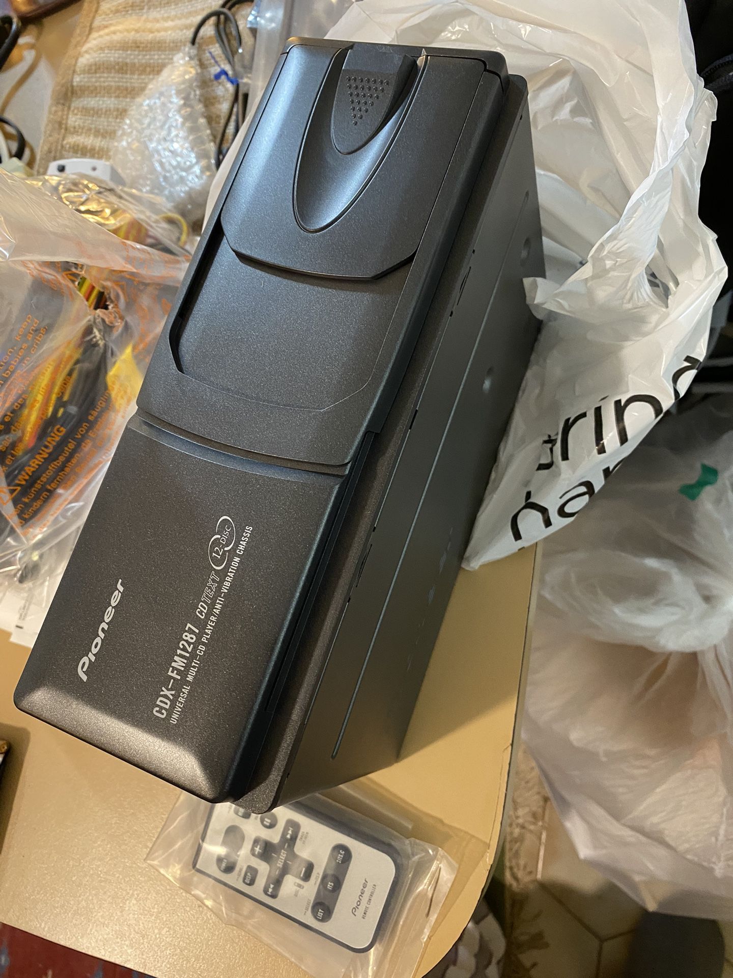 Pioneer Car Cd Changer New (12 Cds) W/ Remote