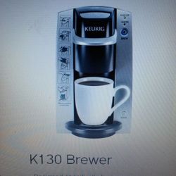 KEURIG *single cup coffee brewer* Uses k-cups, but im including a reusable k-cup so you can use your own coffee. A lot cheaper this way.