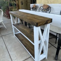 Custom Made Wood Tables 