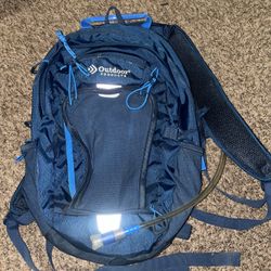 OUTDOOR PRODUCTS Hiking Hydration Backpack 2 Liter Water Bladder Run Walk Hike