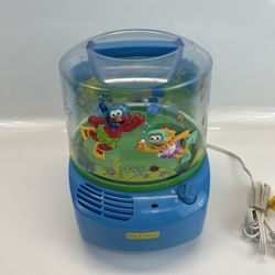 Kaz Sesame Street Elmo & Friends Humidifider SH200 Cool Mist Blue Green-Tested