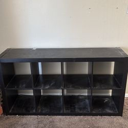 Black Cubicle shelf