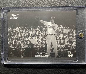 2024 Clayton Kershaw Topps Black & White  #4 Los Angeles Dodgers