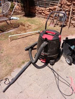 Ridgid commercial shop vac