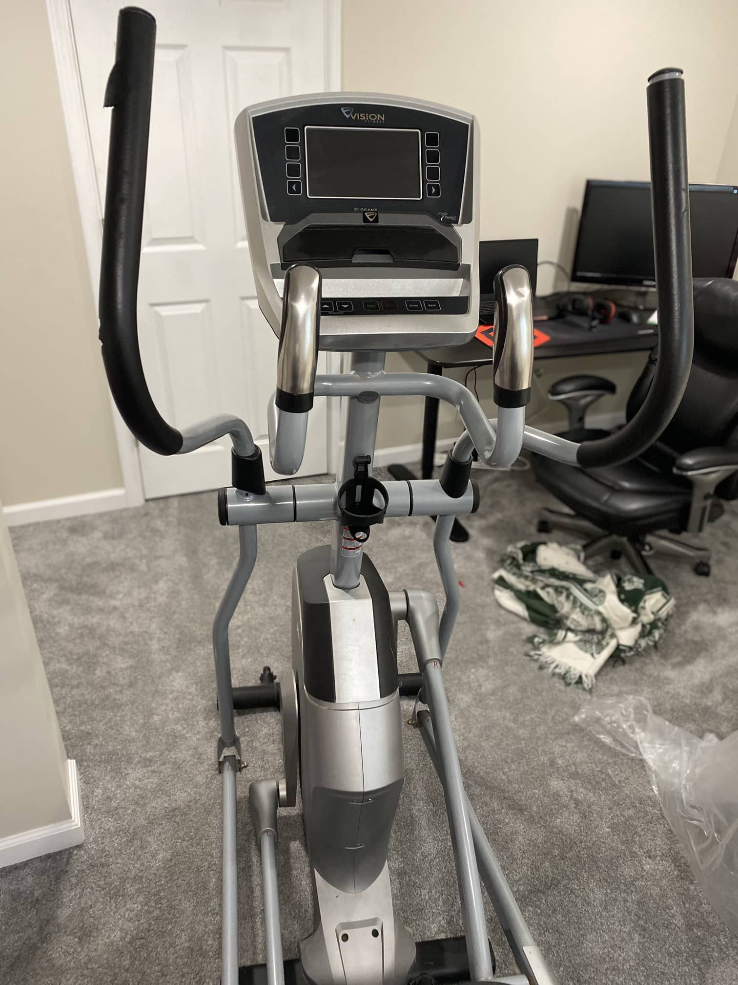 Vision Fitness X20 LCD Elliptical