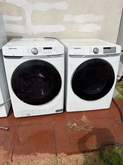 Samsung Front Load Washer & Dryer Set – $400 OBO