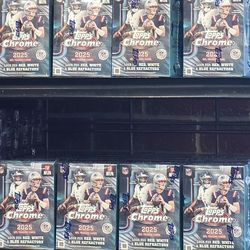 Topps chrome football 2025