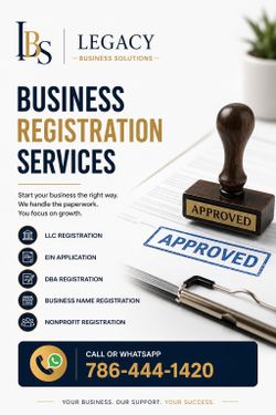 5. Nonprofit Registration & 501(c)(3) Application Assistance