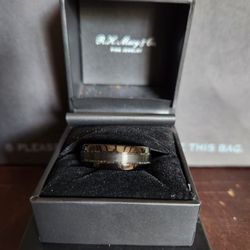 Triton Engagement Ring - Tungsten 