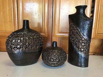 3 piece vase decor