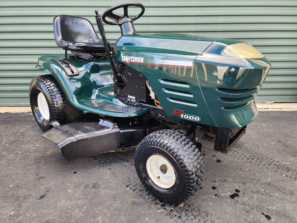 Craftsman 16 hp riding mower 42 hotsell