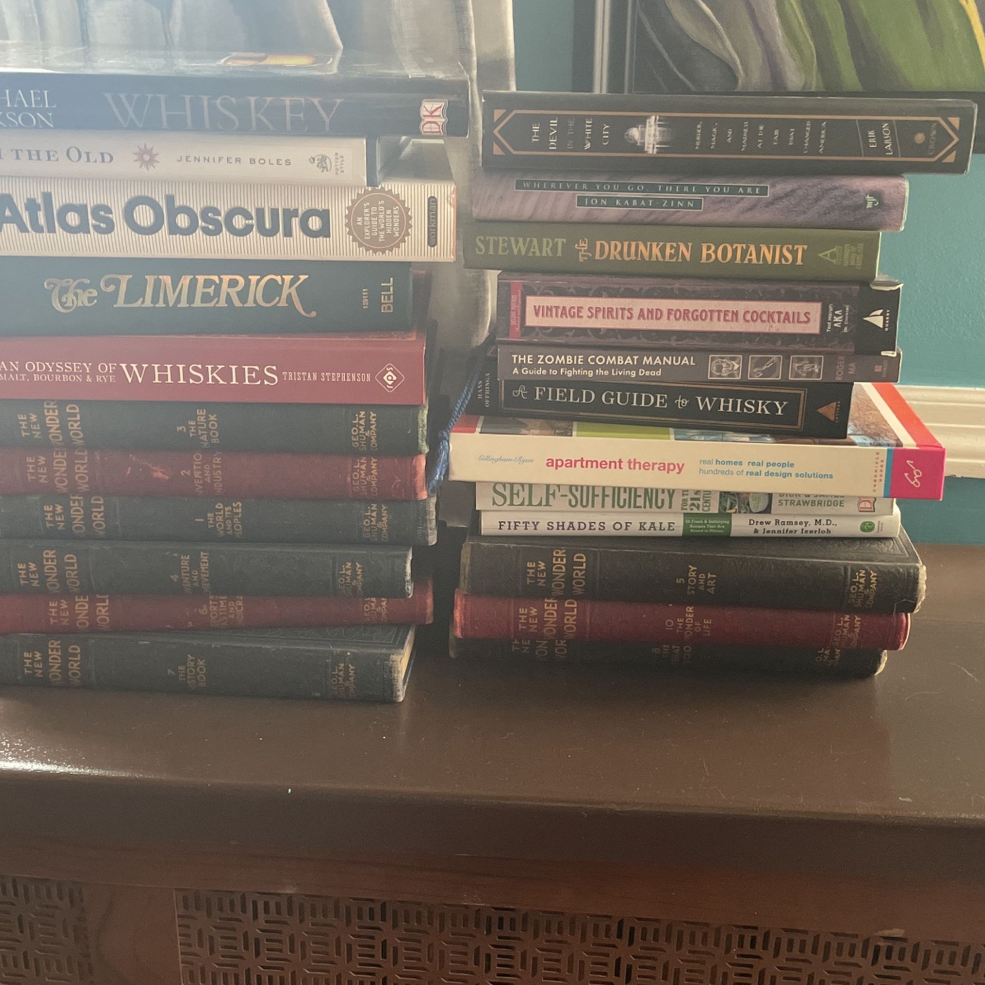 23 Decorative Books: Whiskey & 1920s Hardcover