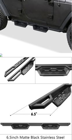 Jeep Wrangler 07-18 Side Armor ST