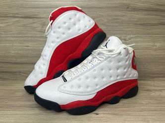 Air Jordan 13 Retro White True Red Black 414571-102 Size 10.5 (PO1027366)