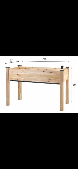 NEW Self-Watering Cedar Planter (22" x 48" x 30"H)