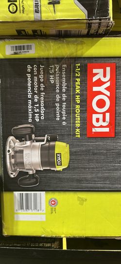Ryobi 1-1/2 peak hp router only asking $120 (financing available)
