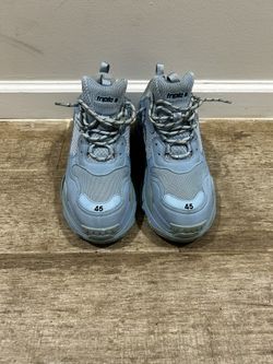 Blue Balenciaga Triple S