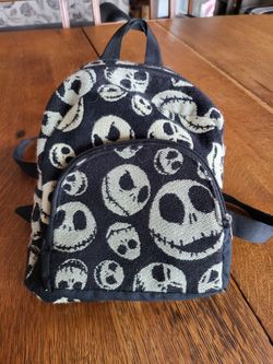 🎃 Disney The Nightmare Before Christmas Jack Skellington Mini Backpack 🎃
