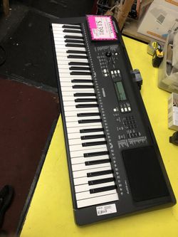 100353 Yamaha PSR-E373 61-key Electric Portable Keyboard with power cord 6559