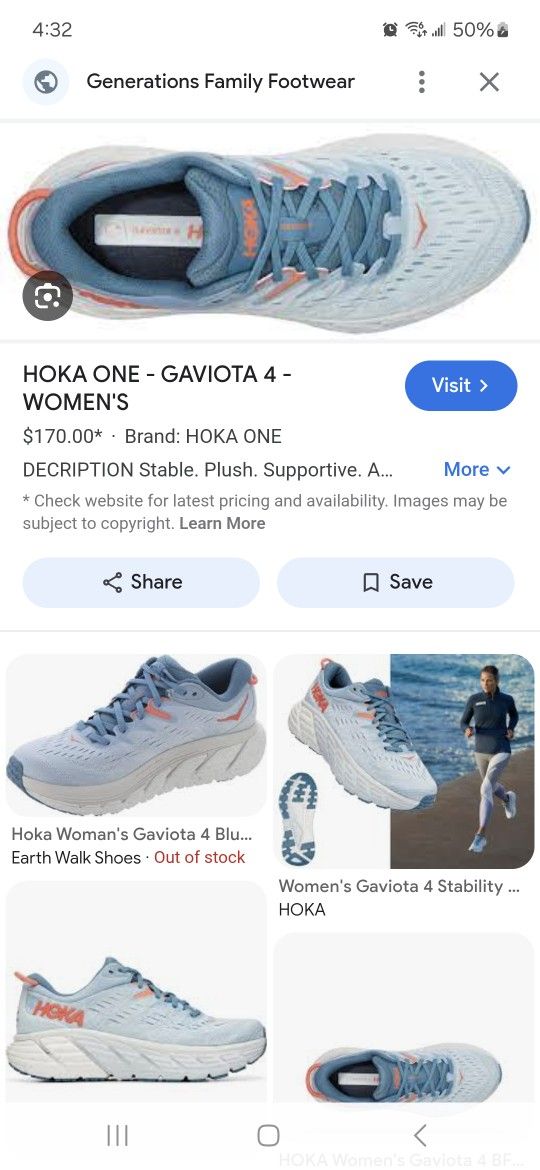 Hoku Gavitor Size Women's 6B