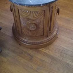 Antique Marble Stand Pre-owned Good Condition