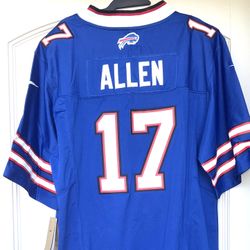 LARGE - BUFFALO BILLS #17 JOSH ALLEN REPLICA JERSEY