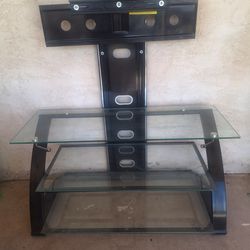 Entertainment center with floating TV stand