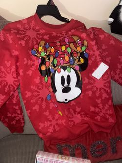 Disney Mickey Christmas Sweater 