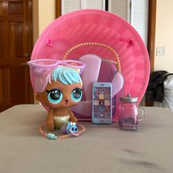 LOL Surprise Big Doll And Accessories Set With  Original Case