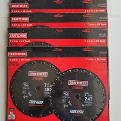 Craftsman Circular Saw 7 1/4 Blades