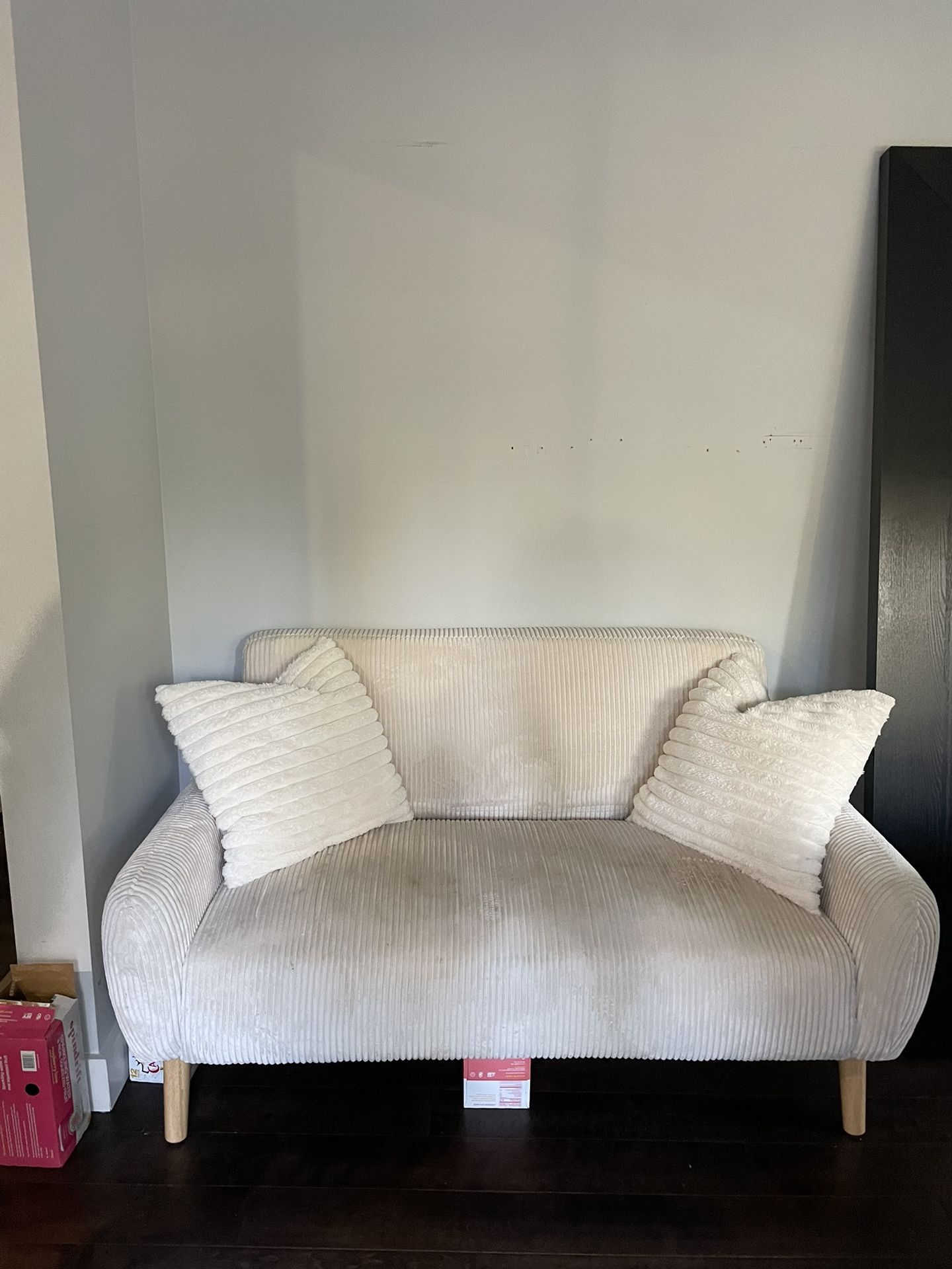 Loveseat Paschall 57'' Corduroy
