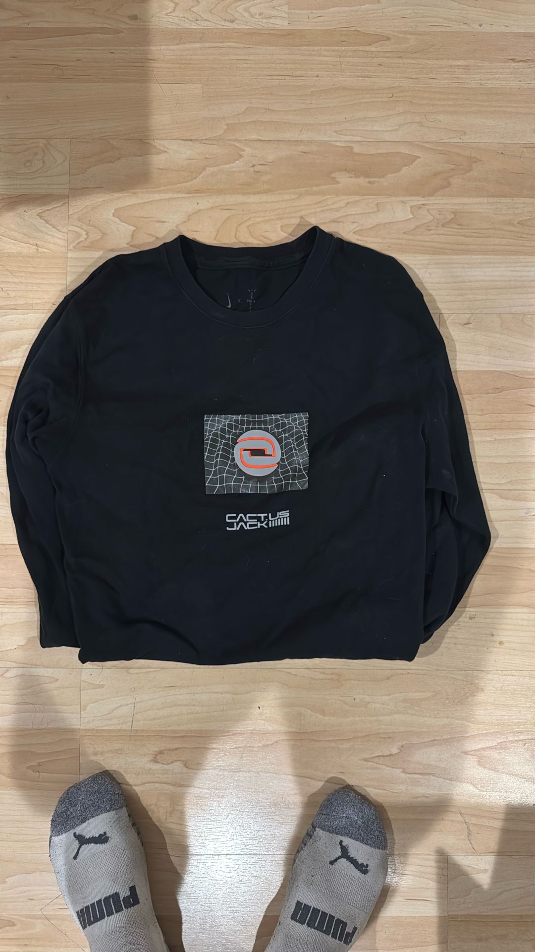 Travis Scott Long Sleeve Merch Real Size Small