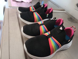 skechers slip ons memory foam air cooled size 2 and 3 $10 each ((steve madden size 2 $5))