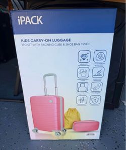 iPack Kids Carry-On Luggage 3-Piece Set