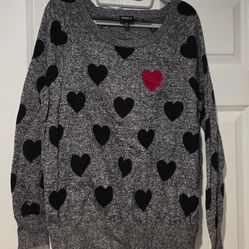 Heart sweater