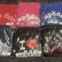SP5DER WORLDWIDE HOODIES