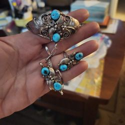 Slave Bracelet Vintage Navajo Sterling Cuff Bracelet 