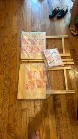 Snack trays wooden (2)