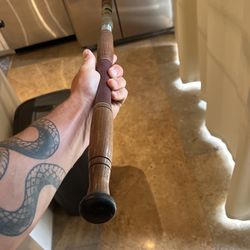 Vintage Wood Handle trolling Rod
