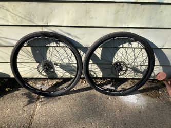 27.5” Bike Wheels W/rotors
